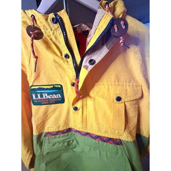 L L Bean X Todd Snyder Colorblock Anorak Jacket Size Medium New With Tags - Picture 9 of 16